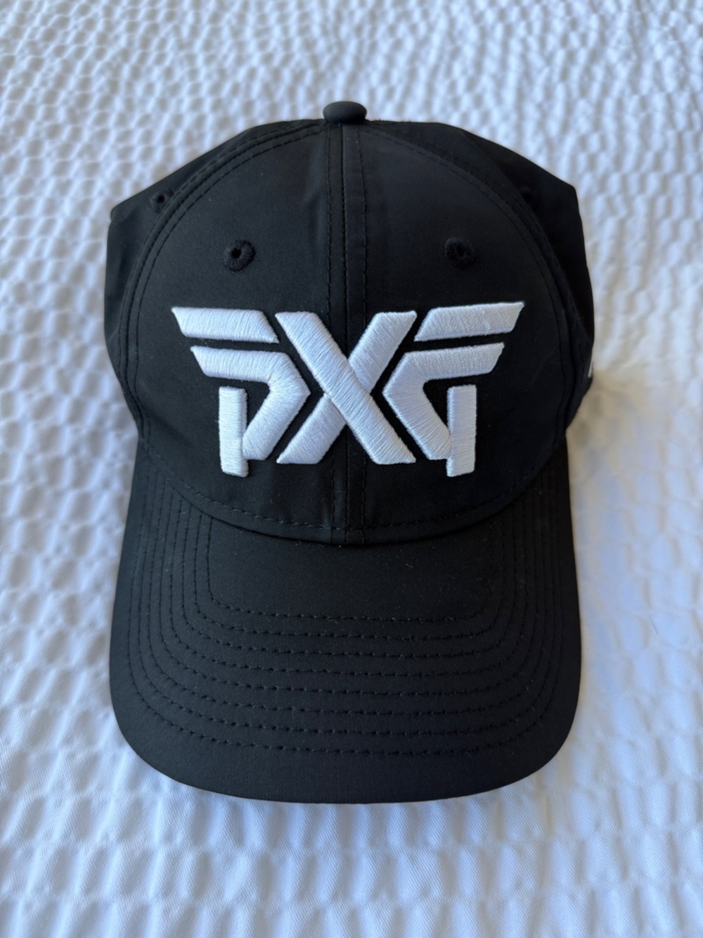 PXG Black Cap with White PXG Embroidered Logo